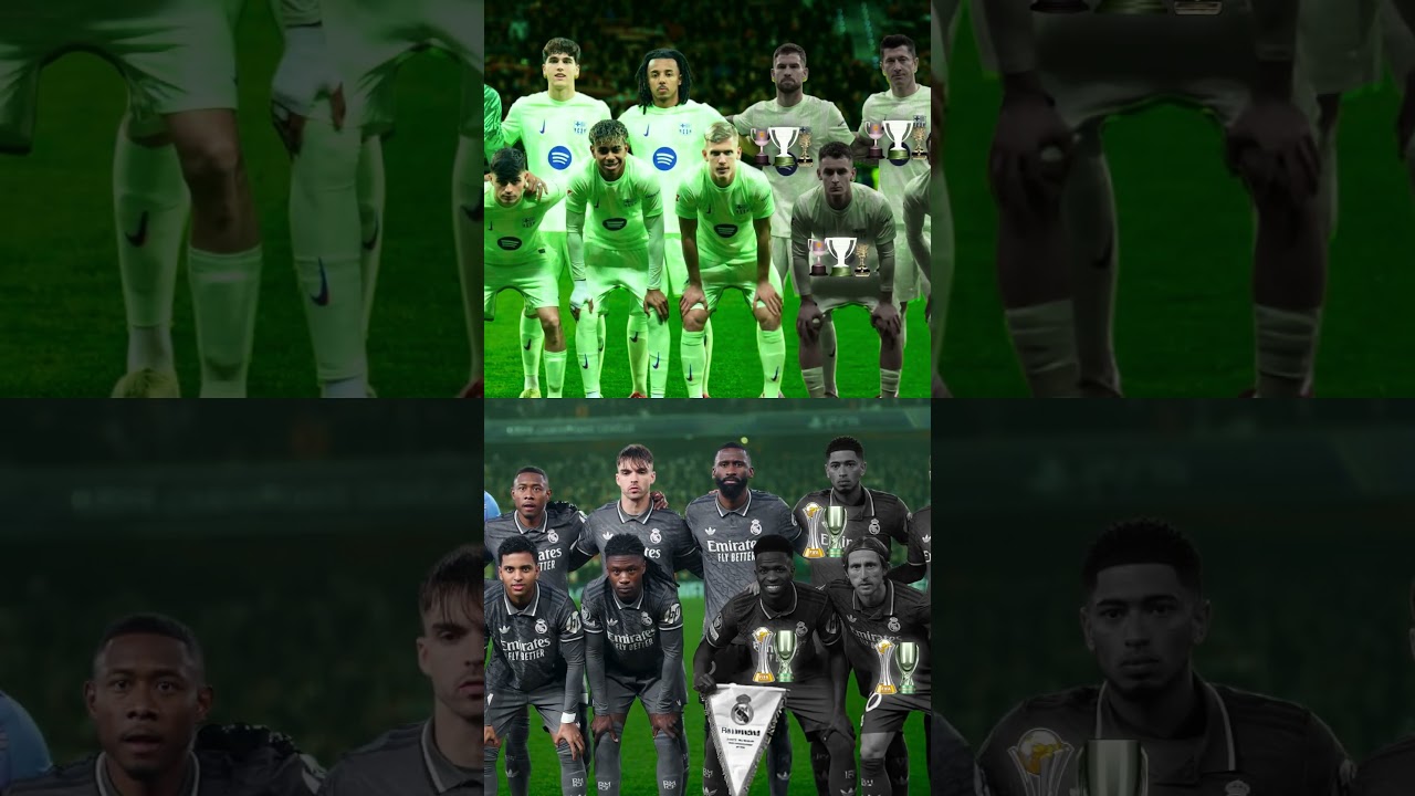 Barcelona vs Real Madrid | Trophy in 2024/2025 