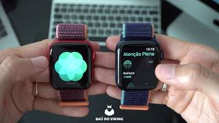 O que tem de novo no watchOS 8 - Comparação entre Apple Watch Atualizado e um versão anterior
