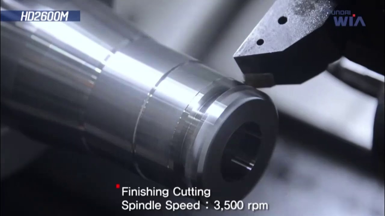 Hillary Machinery Hyundai Wia HD2600 CNC Turning Center