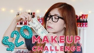 TRANG ĐIỂM DƯỚI 500K / $20 MAKEUP CHALLENGE (WITH CC ENGSUB) screenshot 4