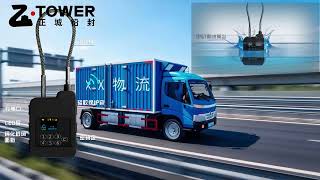 Real-Time Fleet Security: Z-TOWER Smart Logistics Electronic Lead Seal