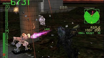 ARMORED CORE PROJECT PHANTASMA Disrupt Military Units