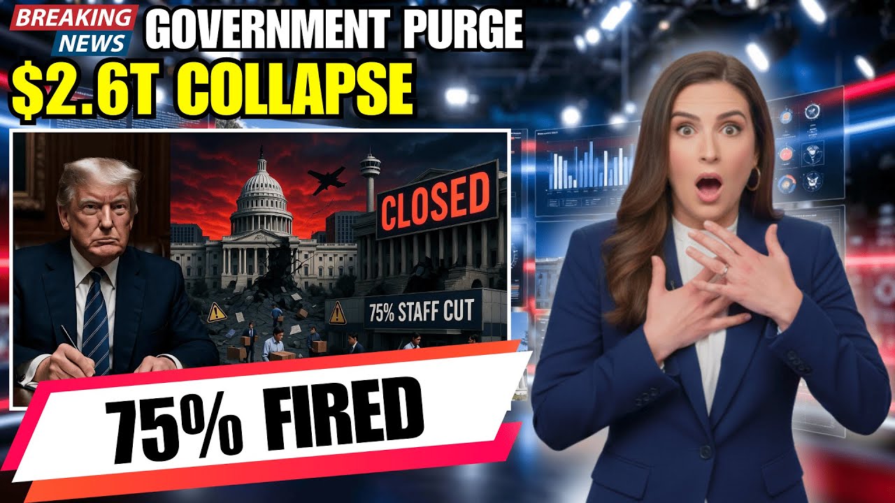 Trump's Federal Worker Purge: $2.6T Government Shutdown as Agencies Collapse