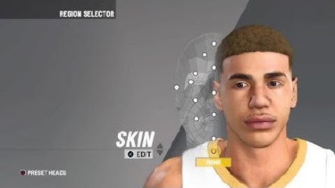 Lamelo Ball 2K20 Face Creation Tutorial