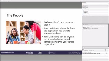 Save the Data Easy, Breezy, Usability Studies Necessary Components