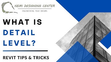 What is Detail Level? | Revit Tips & Tricks | Nemi Designing Center | #revitdetaillevel