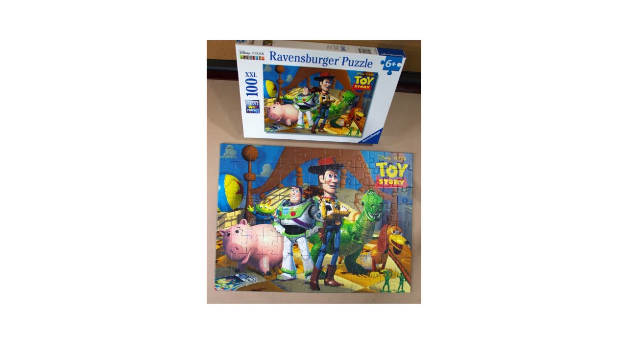 100-piece Disney Pixar Toy Story Jigsaw Puzzle - YouTube