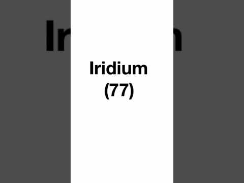Iridium - Atomic