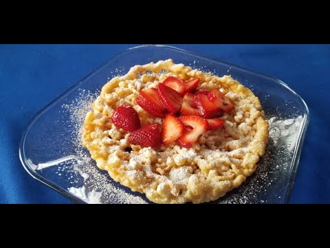 How to cook a Funnel Cake at home!