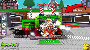 Roblox New Christmas fuse machine with 15 Brainrots! + New Festive Lucky Block - Steal a Brainrot