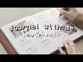 1 hour of lofi music | journaling in real time 🌙