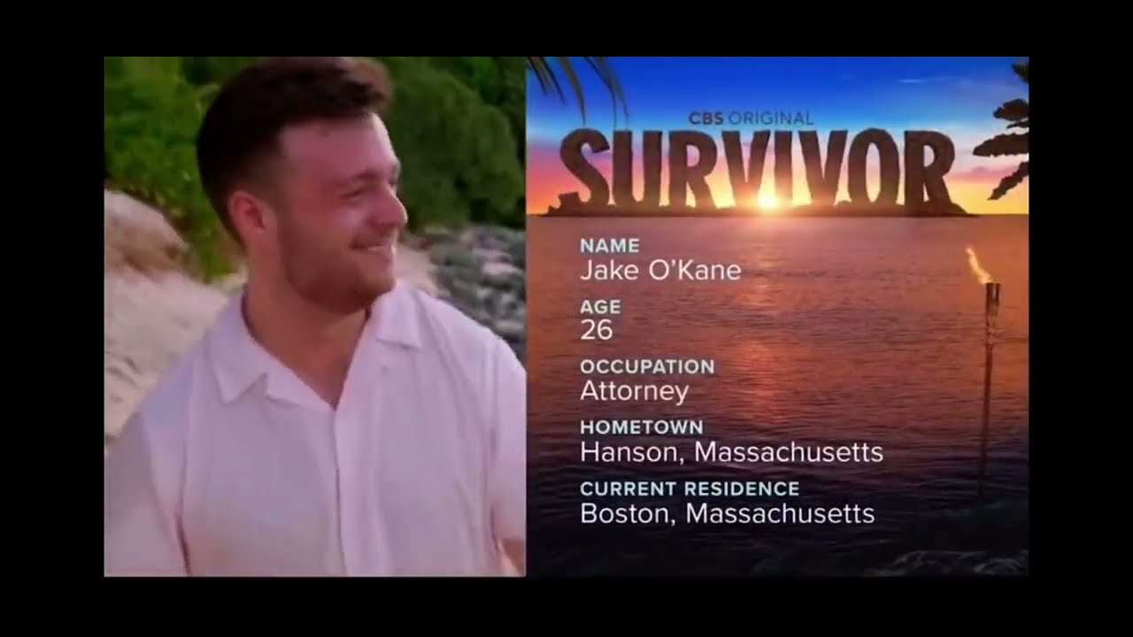 Who Is Jake O'Kane? Meet the Attorney on 'Survivor' Season 45