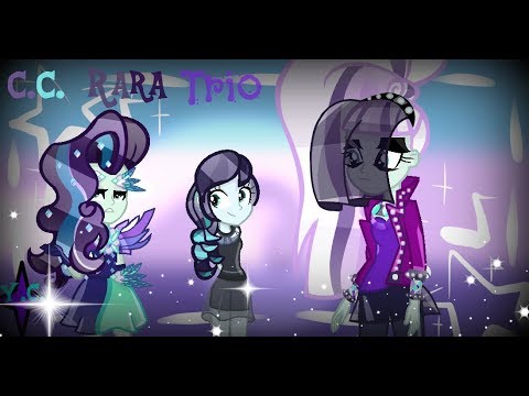 MLP Speedpaint- EqG Rara Trio - YouTube