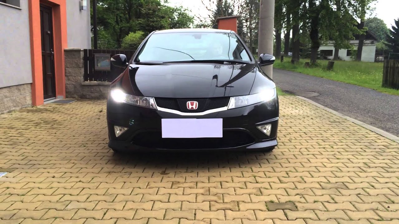 Honda Civic 8g DRL - YouTube