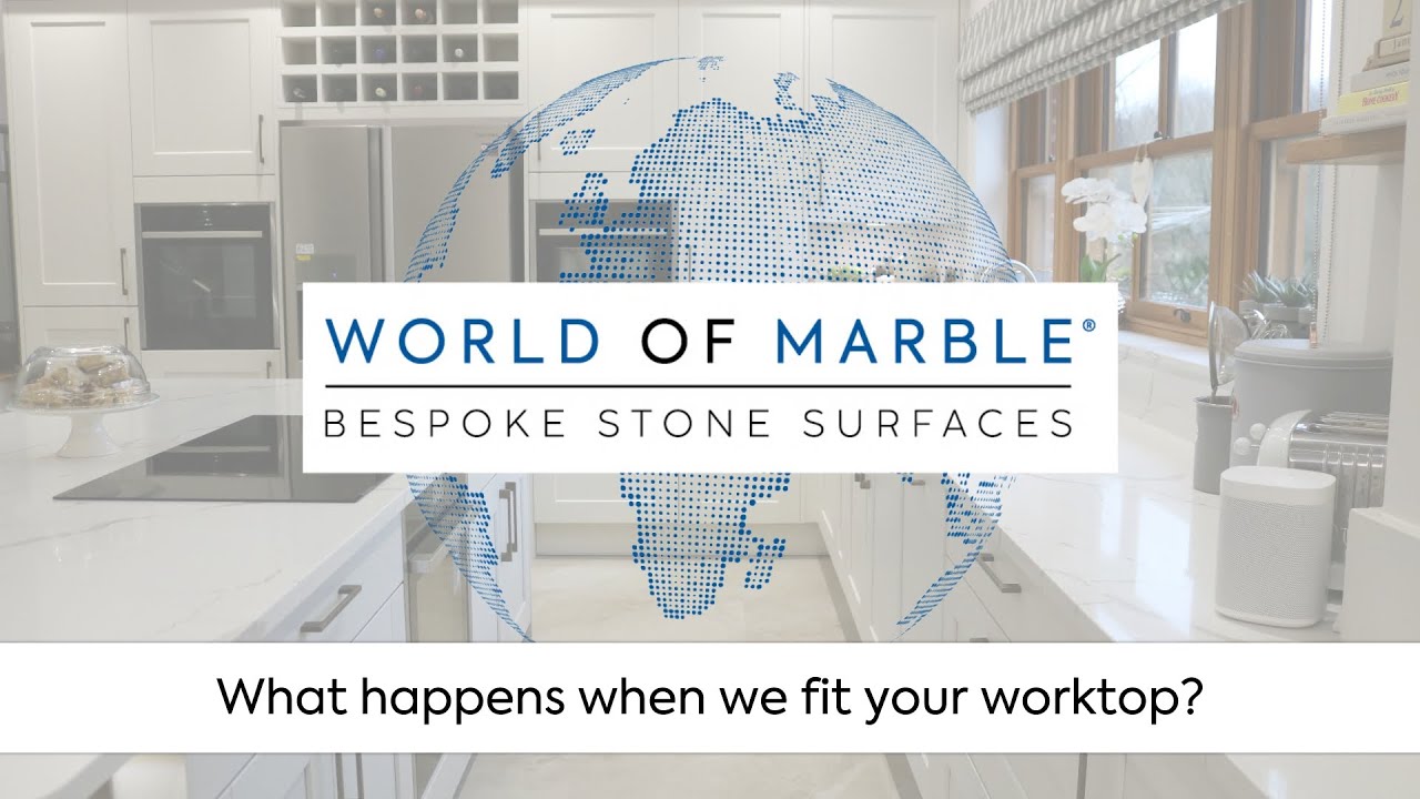 What happens when we fit your worktop? Quartz & granite installation by World of Marble.