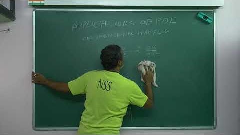 APPL OF PDE-09// INTRODUCTION TO  ONE DIMENSIONAL HEAT FLOW PROBLEM By Dr BAPUJI PULLEPU (Dr BP)
