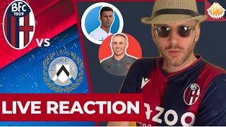 BOLOGNA vs UDINESE \/\/ LIVE REACTION dr.LUISONA [SERIE A]