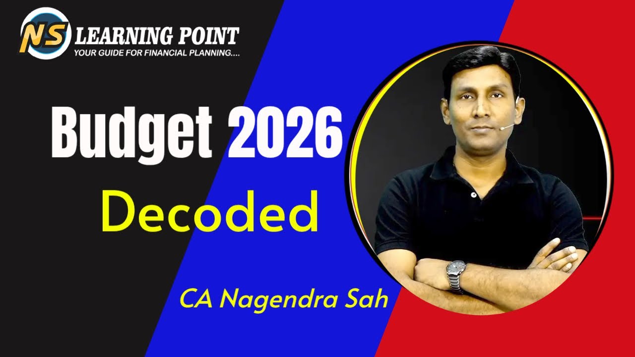 Budget 2026 Analysis || Stock Market Crash after budget || CA Nagendra Sah