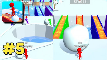 Snow Race Level 5 | All Levels Gameplay | MI Gameplay