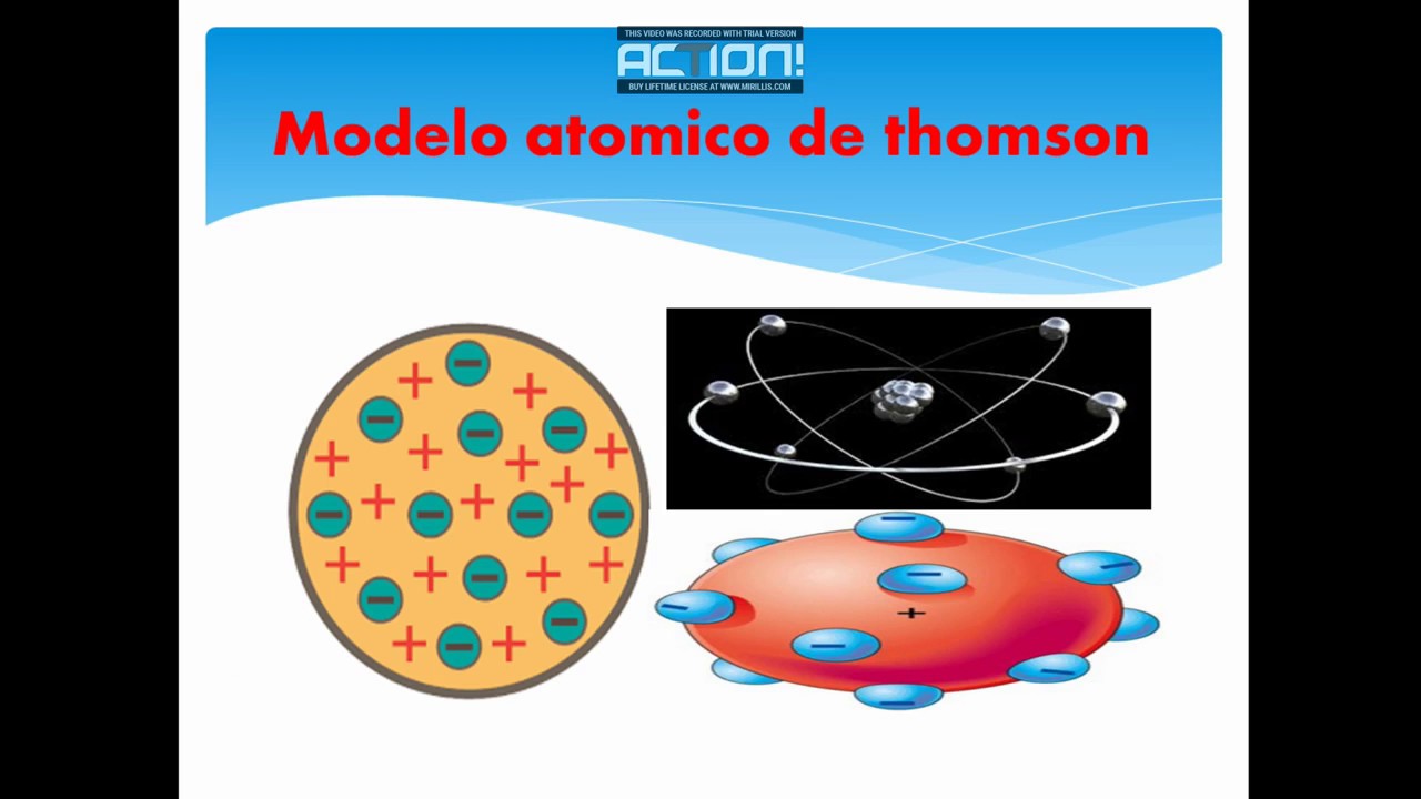 Modelo Atomico De Joseph John Thomson Youtube