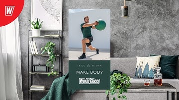 MAKE BODY с Натальей Смирновой | 10 июня 2020 | Онлайн-тренировки World Class