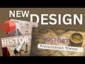 History Themed PowerPoint with Modern Aesthetic Design (Interactive)| NEW STYLE 2026