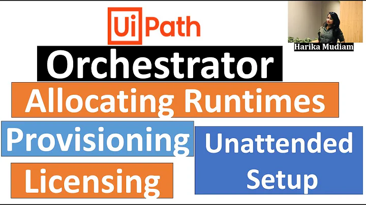 How to Provision run times in UiPath Latest Orchestrator - How to create Machine & allocate licenses