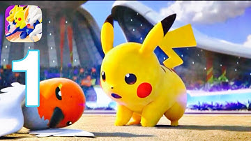 Pokémon UNITE Gameplay walkthrough part 1-Tutorial (iOS, Android)