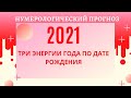 2021 год - нумерологический прогноз по дате рождения