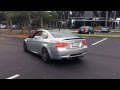 BMW E92 M3 S65 with Borla X Pipe and Borla Atak Mufflers Revving.