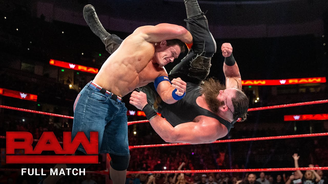 FULL MATCH - John Cena vs. Braun Strowman: Raw, September 11, 2017