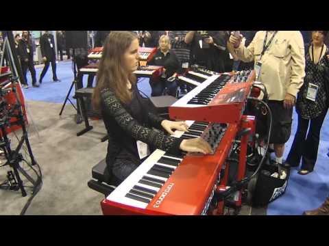 NAMM 2016 Nord Piano 3 Performance with Rachel Flowers