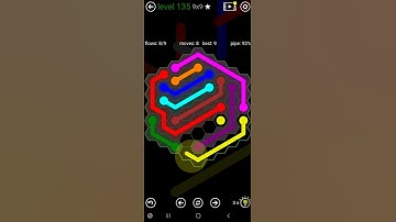 How To Solve Flow Free Hexes 9x9 Mania Level 135 Board Walk Through Solution Walkthrough