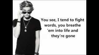 So Listen - Cody Simpson ft. T-Pain   Lyrics on screen