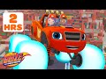 Blaze's Best Races &amp; Transformations with Friends! 🚗💨 w/ AJ | Blaze and the Monster Machines