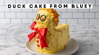 Duck Cake From Bluey - Step By Step Recipe