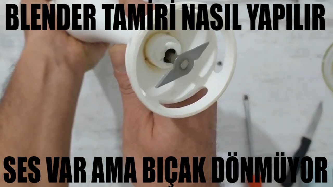 blender bicak donmuyor arizasi youtube