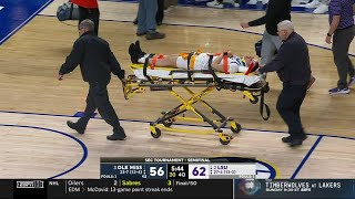 Poa Leaves ON STRETCHER, Angel Reese & LSU Tigers In TEARS In SEC Tournament Semifinal vs Ole Miss