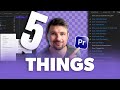 5 Premiere Pro Tips & Tricks You NEED to Know