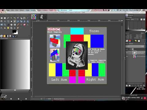 How To Make Realistic Shirts On Roblox Youtube - how to make roblox clothes with gimp