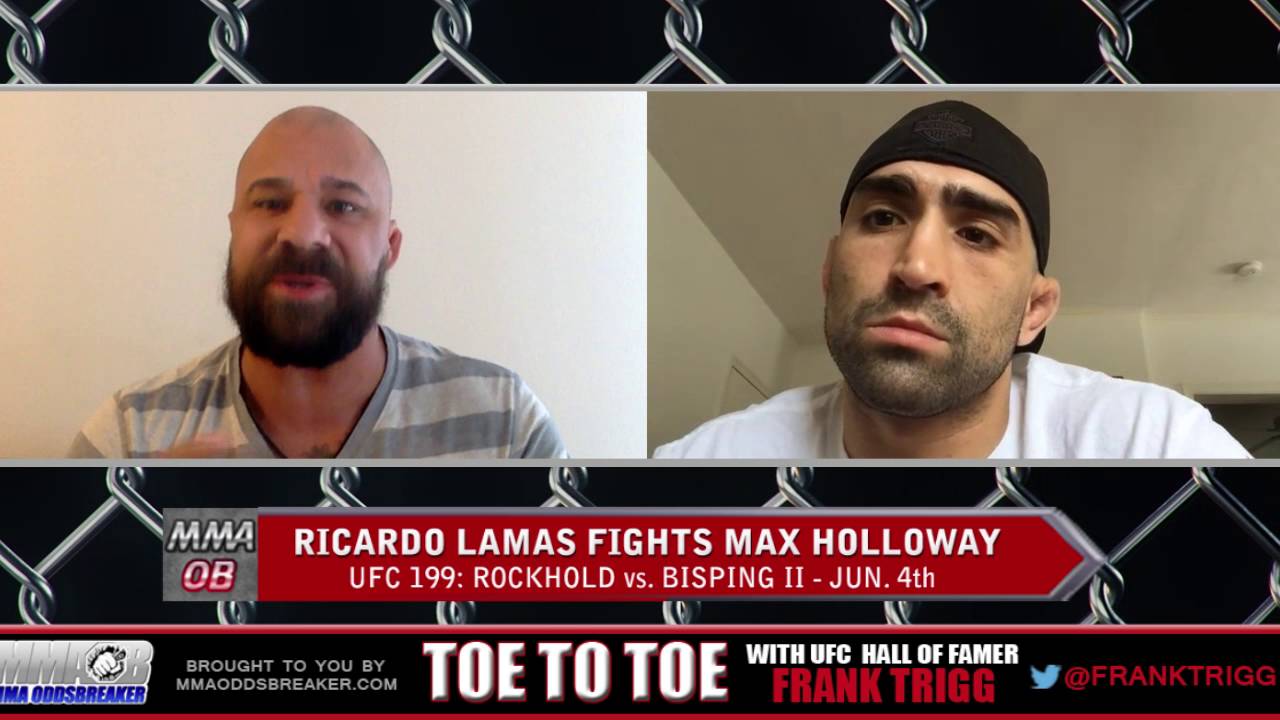 UFC 199's Ricardo Lamas: 'I'm gonna be pretty hard for Max Holloway to handle'