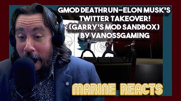 Marine Reacts | Gmod Deathrun-Elon Musk