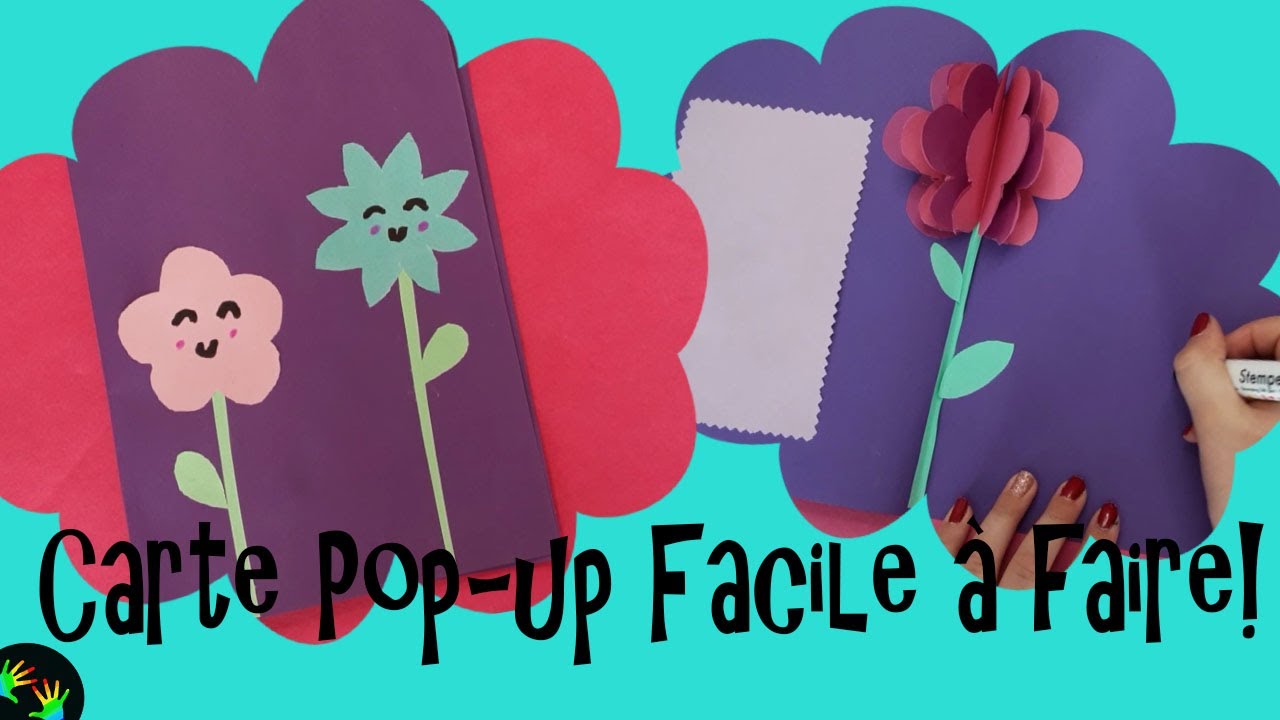 DIY - Tuto carte pop-up fleurs 