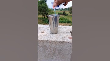 Fire in water with fevikwik#viralvideo #experiment #scienceexpriment #sciencefairproject