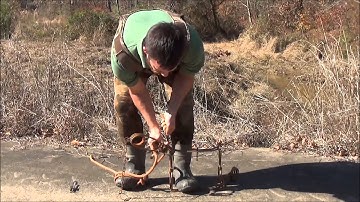 Rope Method for Setting Conibear / Body Gripping Traps 3/5