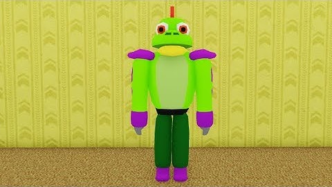 How to get MONTGOMERY GATOR/GREEN ROBOT BACKROOMS MORPH in Backrooms Morphs (ROBLOX)
