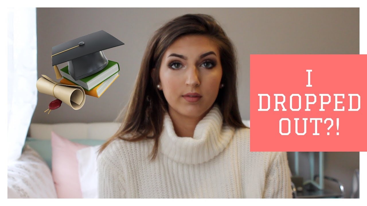 College Update I DROPPED OUT OF COLLEGE?! YouTube