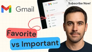 Favorite vs Important in Gmail | What’s the Difference? 2025
