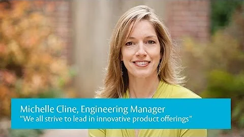 Engineer Michelle focuses every day on coming up w...