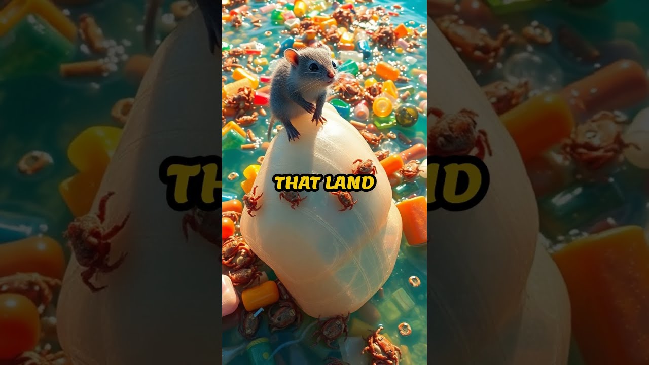 Ocean Trash Island Breeds Weird New Creatures Evolution Gone Wild 